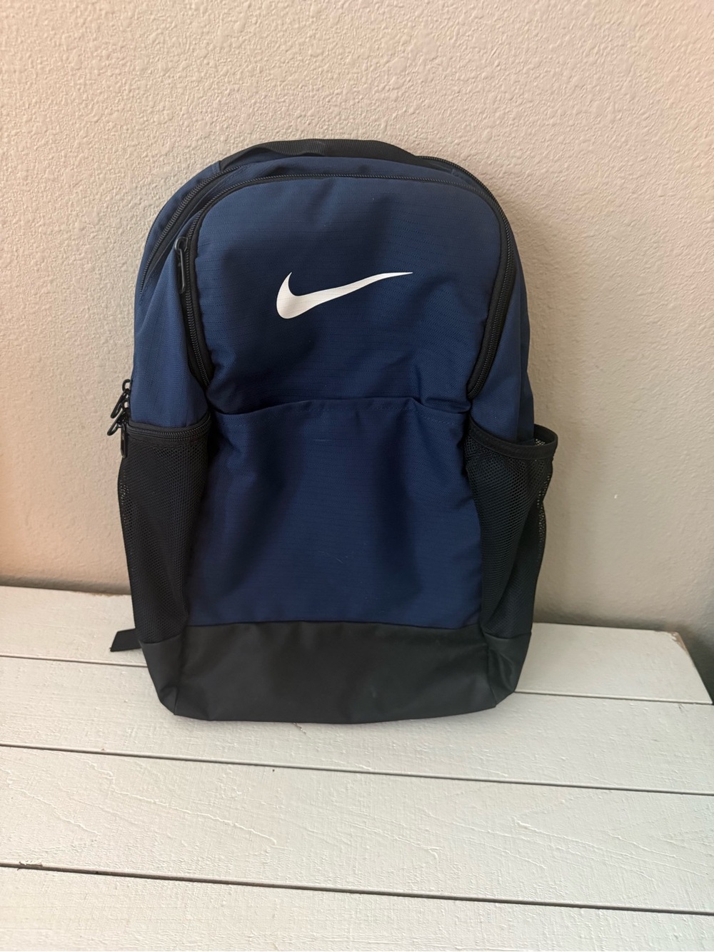 Nike Navy and Black Everyday Backpack with White Swoosh!